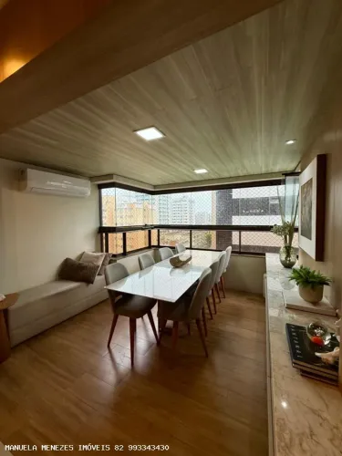 Apartamento 3 Quartos para Venda em Maceió, Jatiúca, 3 dormitórios, 3 suítes, 5 banheiros,