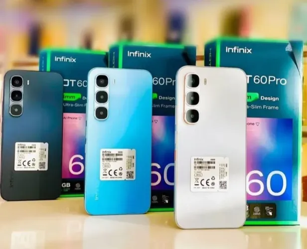 Celular Infinix hot 60 Pro 4G 256GB 08Gb RAM Novo Lacrado Garantia 