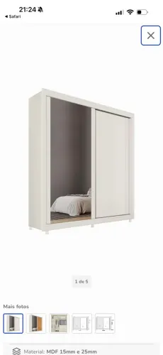 Vendo Guarda-roupa duas portas