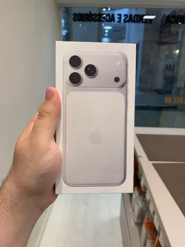 Novo - iPhone 17 Pro Max 512GB PRATA - Retirada Loja Savassi