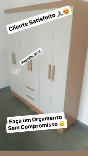 Guarda Roupa Promoção 1.49m Largura - Entrega e Monta na Hora