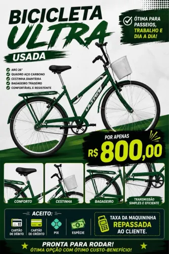 Bike ARO26- Verde
