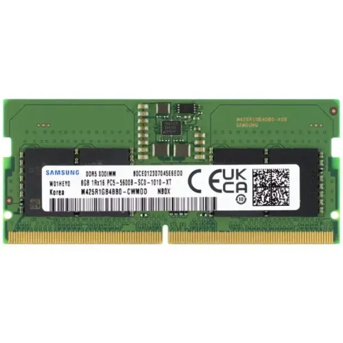 Memoria DDR5 8gb Samsung 4800 sodimm notebook pouco uso