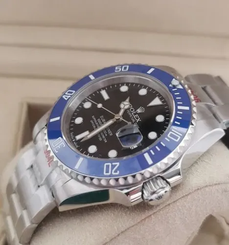 Relógio Rolex Submariner Azul e Preto