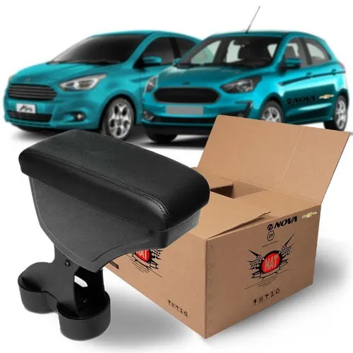Apoio Descanso de Braço Ford Ka Ka+ 2015 à 2020 - Preto
