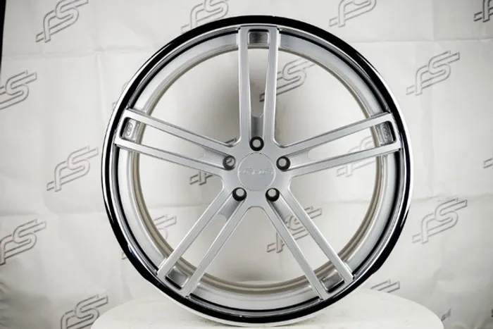 Rodas GFG Monarch Prata 5x112 - 22x9 e 22x10,5 aro 22 duas talas