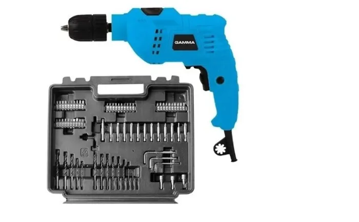 Furadeira de Impacto 650w C/ Maleta e Acessórios Gamma 220v