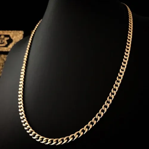 Corrente maciça 40 gramas em ouro 18k