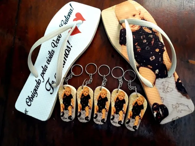 Chinelos personalizado  isso mesmo ganho certo 