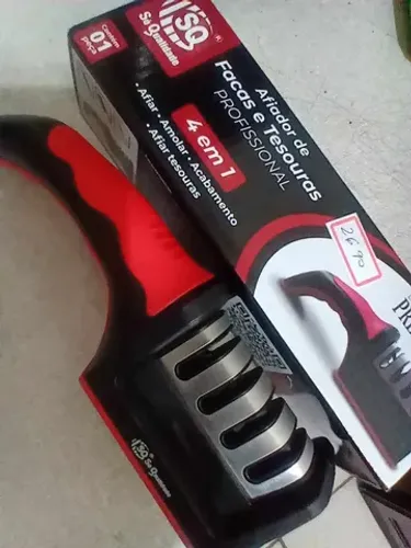 Afiador Amolador De Facas E Tesouras 4 In 1 Profissional