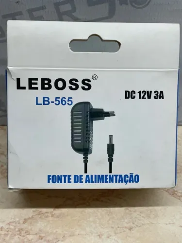 Fonte 12v 3 amperes nova na embalagem 