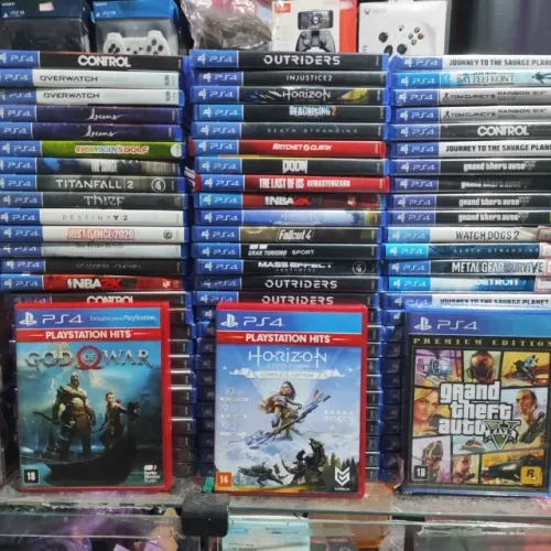 Jogos para PS4 em Midia Fisica Novos e Semi-Novos a Partir d $25,00 Confira Nosso Catalago