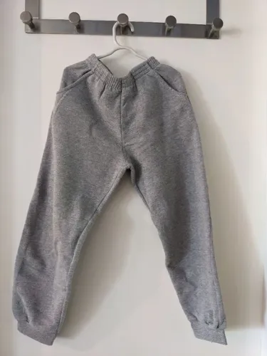 Calça de Moletom Cinza Unissex