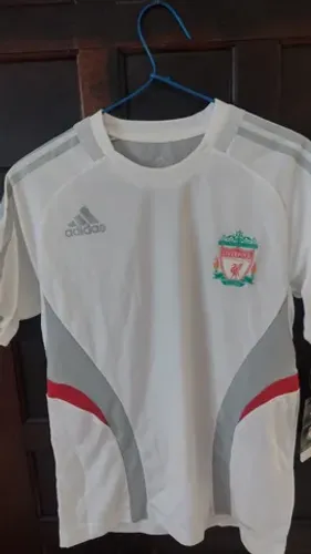 Camisa Liverpool (Reds Premier League) Adidas (Nova com etiqueta) Tamanho S 2008 Oficial