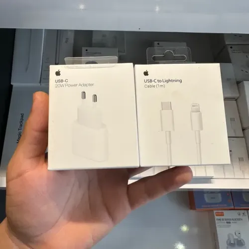 Fonte Apple 20w mais cabo Lightning