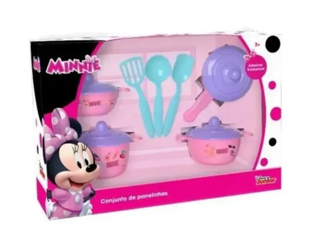 Conjunto de Panelinhas Minnie