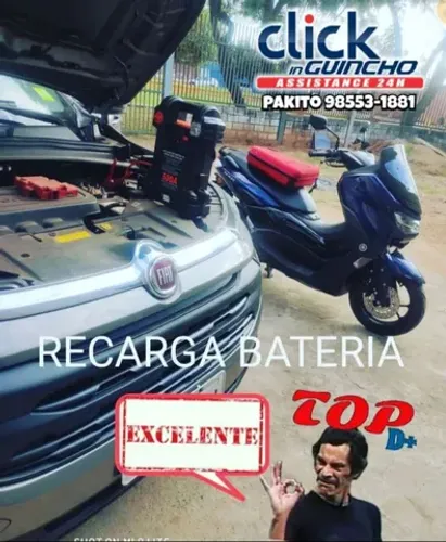 Recarga de bateria e guincho 24 horas express 