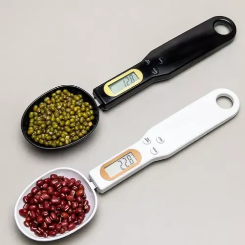 Colher Digital com Balança Dosadora LED Precisão na Cozinha