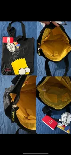Mochila ou bolsa Simpsons nova! Original!