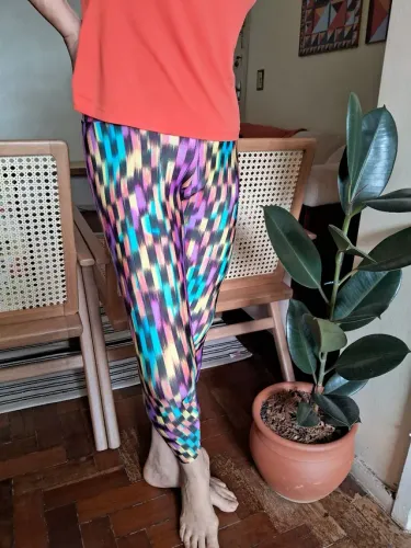 Calça Legging Fitness Duzani - Tamanho P