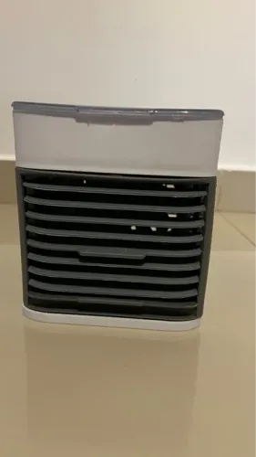 Mini ar condicionado de Mesa Portátil - Ventilador, Umidificador e Climatizador 