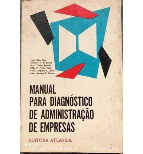Livro Manual Para Diagnostico De Administração De Empresas