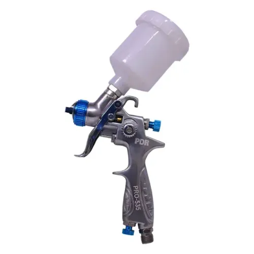 Pistola de Pintura Gravidade HVLP Mini -PRO 535 Bico 0.8 mm 125 ML-PDR