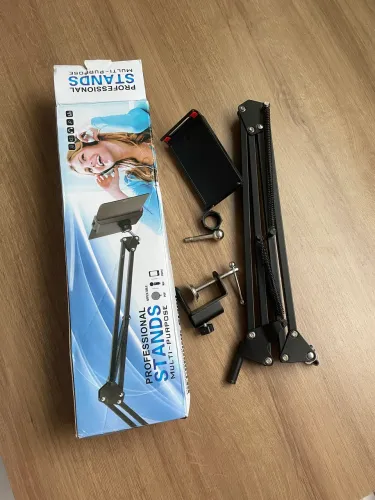 Suporte articulado de aluminio