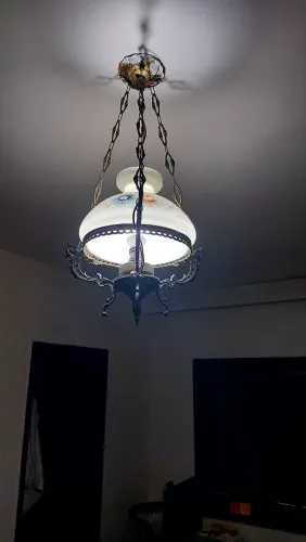 Lustre Colonial antigo década 80!
