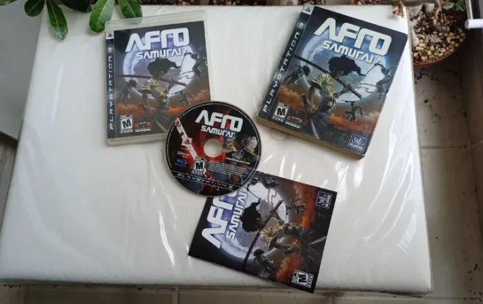 Jogo Afro Samurai Ps3 Playstarion 3 C/ Luva Cib Impecável