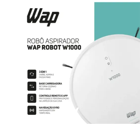 Robô Aspirador Inteligente Wap (Aceito proposta)