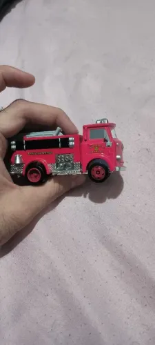 Carrinho de metal Carros Disney Bombeiro Ruivo