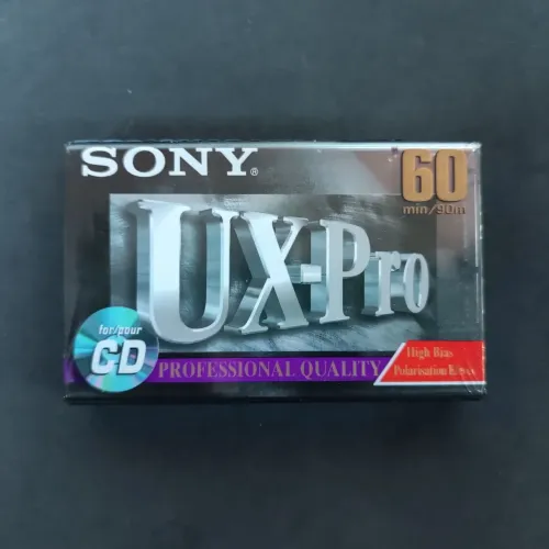 Fita Cassete Sony UX-PRO 60 - Nova!