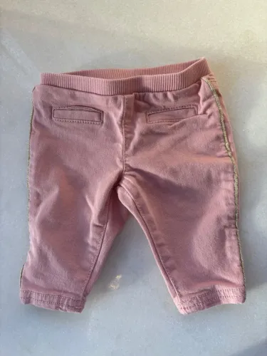 Calça Carters rosa bebê