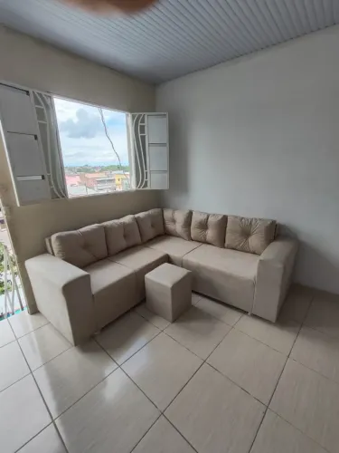 Sofá de canto novo confortável entrega grátis em Manaus 