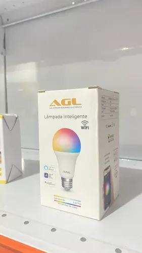 Lâmpada inteligente wifi várias cores