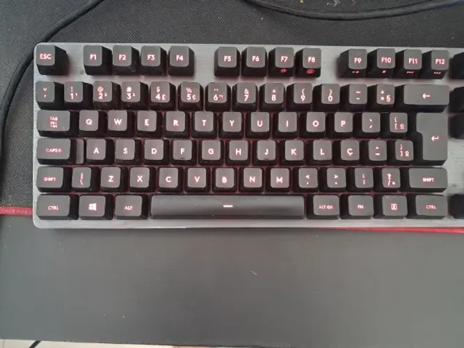 Teclado Mecânico Gamer Logitech G413 Carbon, Switch Blue, Abnt2 - 920-009162