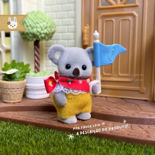 Coala explorador exclusivo da loteria das lojas japonesas - Sylvanian families importado