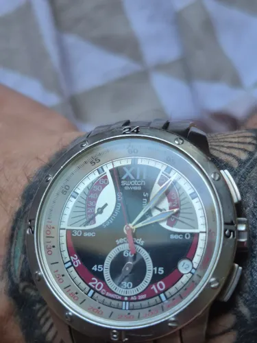 Relogio swatch suíço raro importado