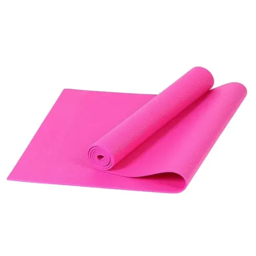 Tapete Colchonete Para Yoga Pilates Exercícios Físicos e Academia Rosa