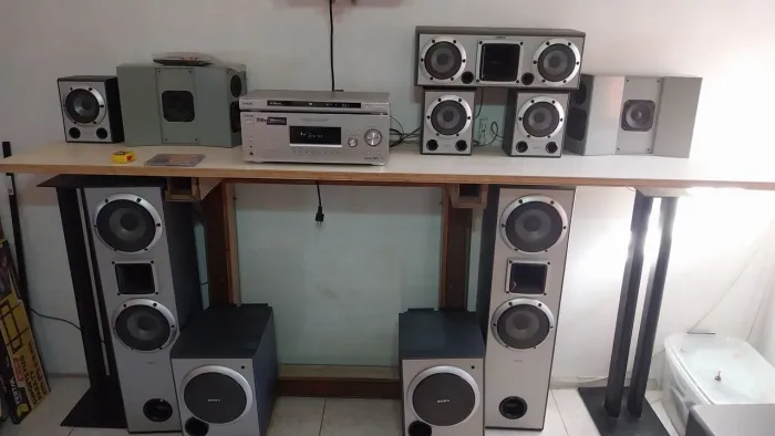 Sistema de Som Sony Completo - Qualidade e Potência!