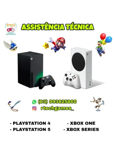XBOX SERIES - ASSISTÊNCIA TÉCNICA 