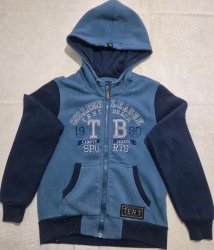 Casaco de Moletom com Capuz Infantil - Tent Beach