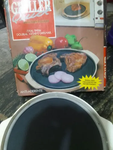 Antiguidades - Griller Quick Anti-Aderente -Para Microondas