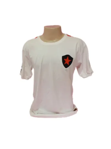 Camiseta de Futebol Botafogo PB Paraiba Retrô Algodão Belo 