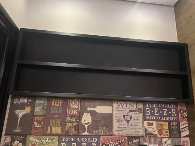 Nicho Expositor Prateleita Luxo Em MDF 