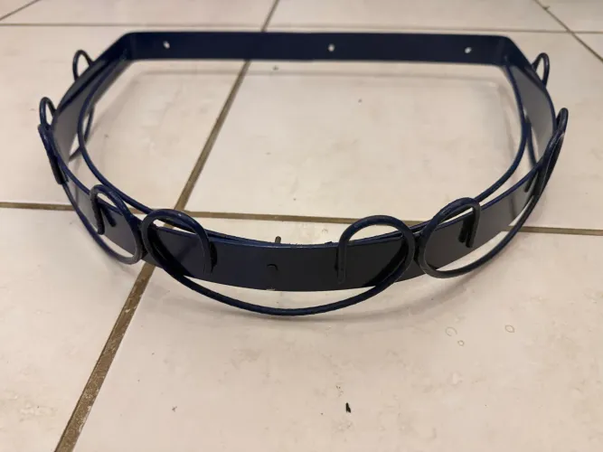 Dossel azul 40 cm largura