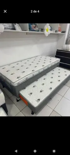 BICAMA SOLTEIRO COM MOLAS ENSACADAS
