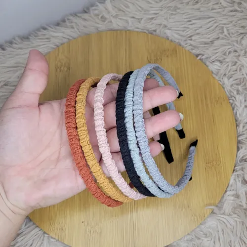 Kit 6 tiaras de cabelo femininas