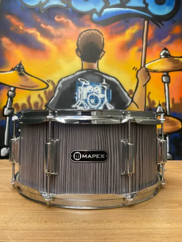 Caixa Mapex The Explorer 14x6,5 Pele Remo Cor Smokewood